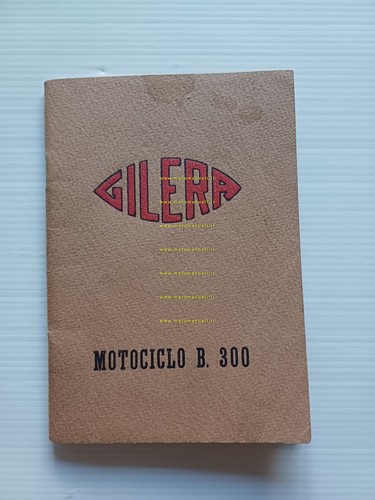 Gilera 300 manuale uso - b,