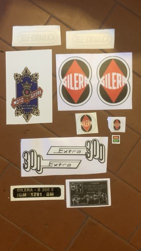 Gilera b300 kit adesivi - kit,