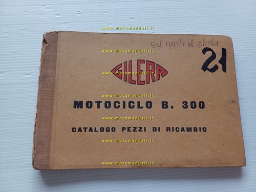 Gilera 300 1955 catalogo - gilera, b