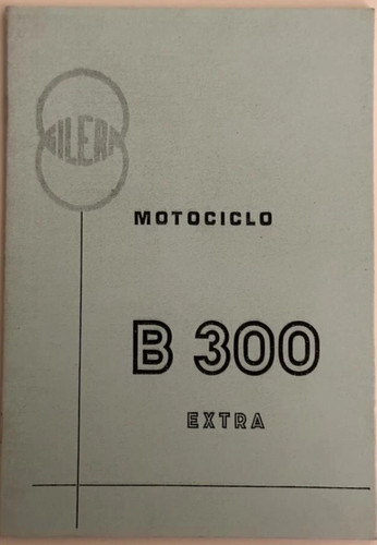 Gilera motociclo b300 extra - motociclo,